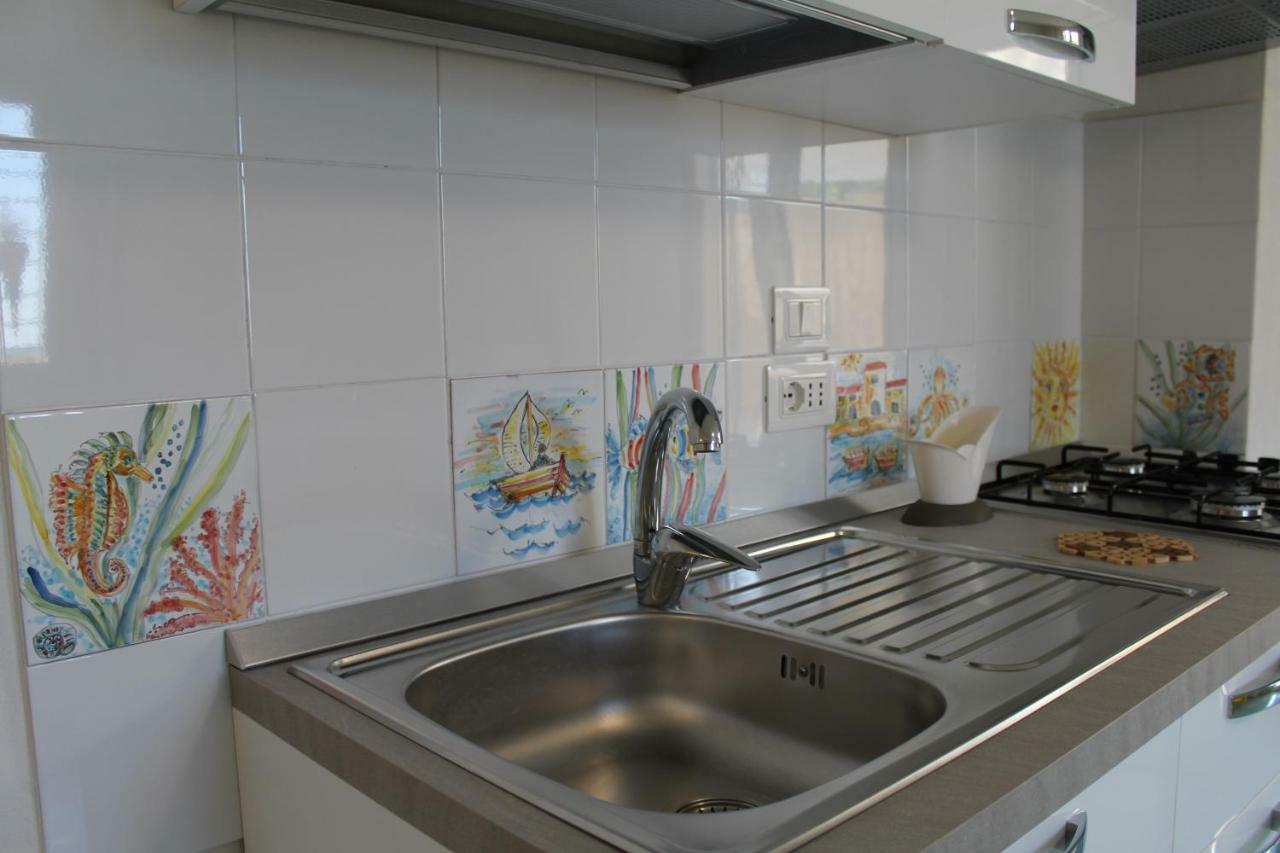 Acquamarina House On The Beach Apartment Alcamo Marina Bagian luar foto